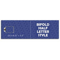 AP-PWK05 Paper Webkey Bifold Half Letter Size (8.5+8.5)" x 5.5"